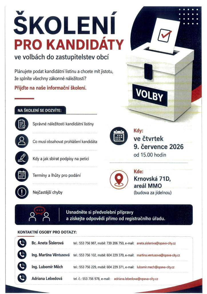 školení magistrátu Opava