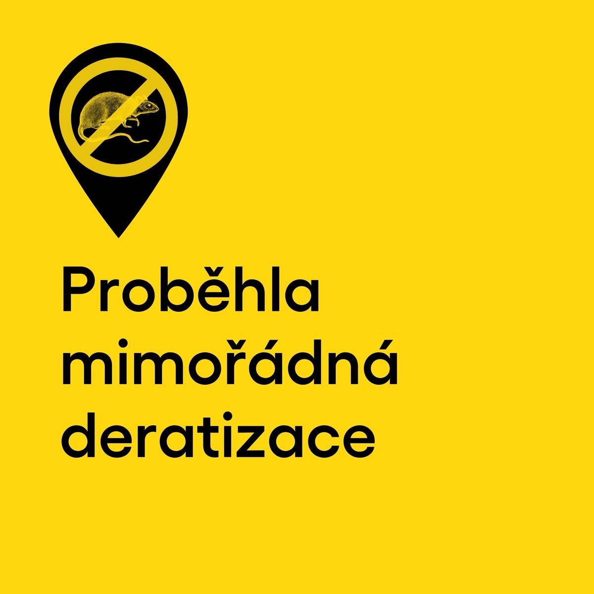V uplynulých dnech proběhla v našem městě mimořádná deratizace zaměřená na omezení výskytu hlodavců. Město zároveň pravidelně zajišťuje plošnou deratizaci třikrát ročně jako součást preventivních opatření na ochranu veřejného zdraví a udržování čistého prostředí. Děkujeme za spolupráci a ohleduplnost při udržování čistého prostředí v našem městě.