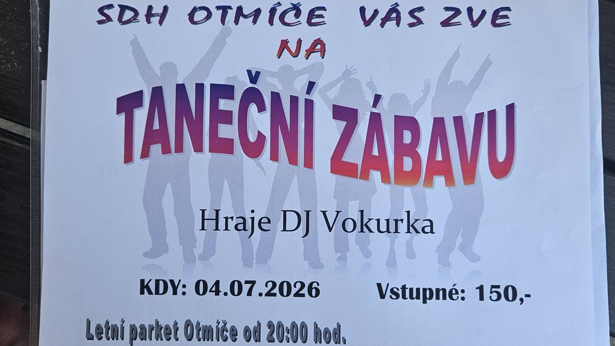 4. 7. 2026 proběhne na místním hřišti 30. ročník MEMORIÁLU J. Boháčka, přijďte si dát něco dobrého do místní hospůdky a fandit hráčům. Večer se v místním parku koná taneční zábava viz. pozvánka příloha
