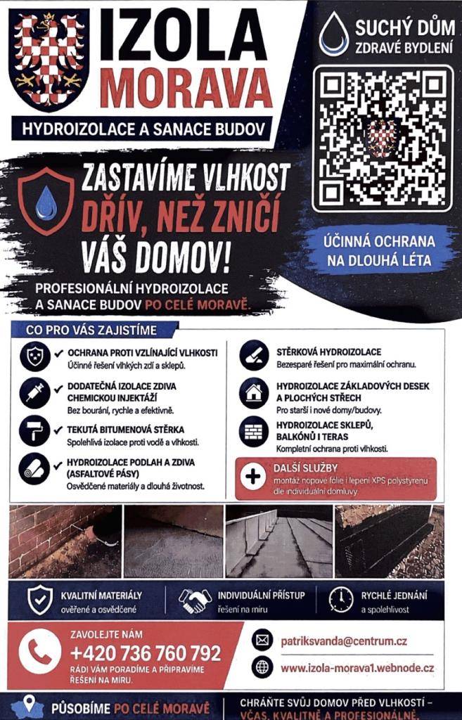 Trápí vás vlhké zdi, sklep nebo základy? Nečekejte, až se problém zhorší!