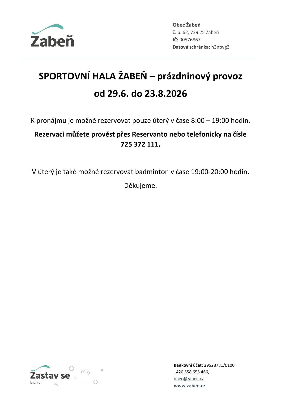 Od 29.06.2026 do 23.08.2026 😊