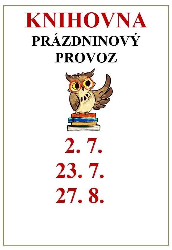 prázdninový provoz