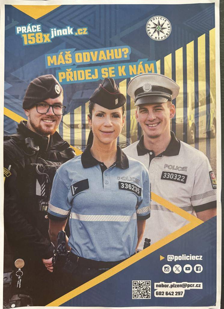 Policie ČR hledá nové posily pro Rokycansko  Nábor