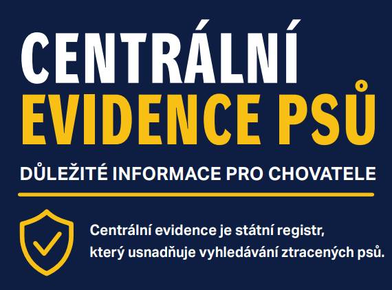 Od července 2026 spouští Komora veterinárních lékařů ČR (KVL) ostrý provoz systému Centrální evidence psů (CEP).