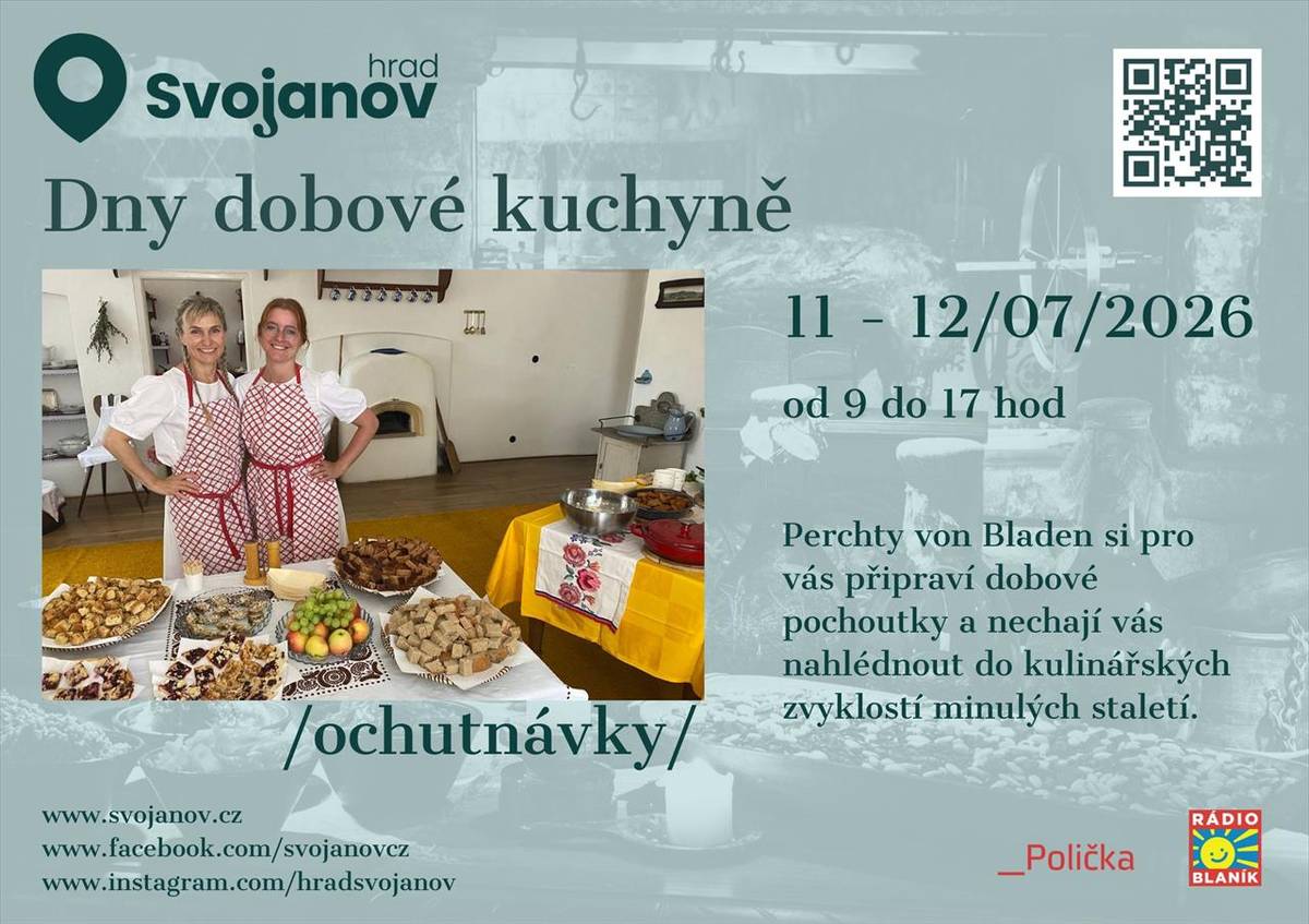 11.- 12. 7. 2026 na hradě Svojanově    (Kultura / Hrad Svojanov)