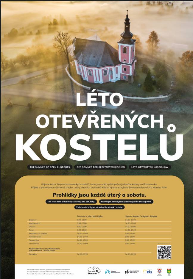 otvírací doby kostelů