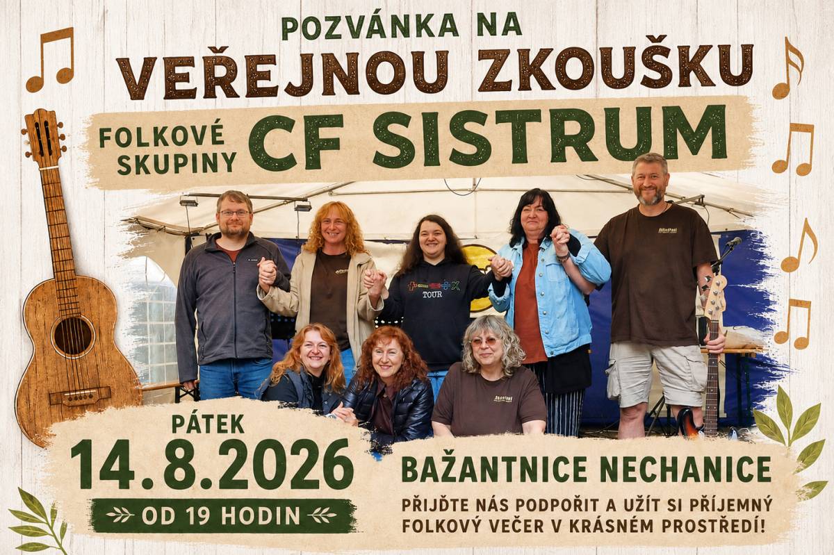 bažantnice Nechanice 14.8.2026 od 19 hod