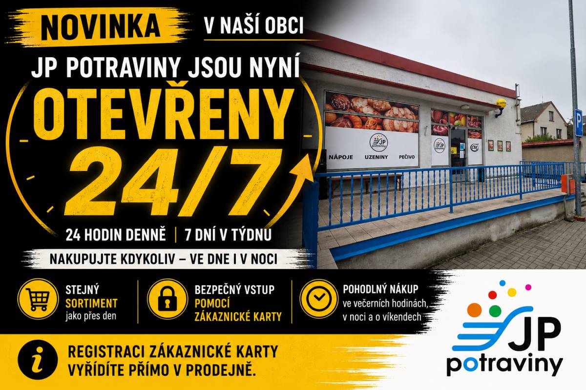 Přechod prodejny v Tlumačově na režim 24/7
