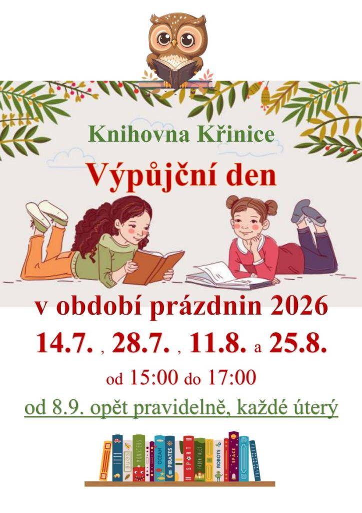 Výpůjční den v období prázdni