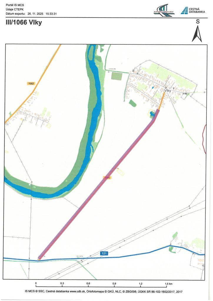 Práce budú realizované v polovičnom profile cesty s čiastočnou uzávierkou. Autobusové zastávky v rekonštruovanom úseku cesty III/1066 a zastávky Tomášov, Rázcestie Vlky v križovatke ciest III/1066 a II/121 budú počas stavby dočasne zrušené. Žiadame vodičov o trpezlivosť a zvýšenú pozornosť.
