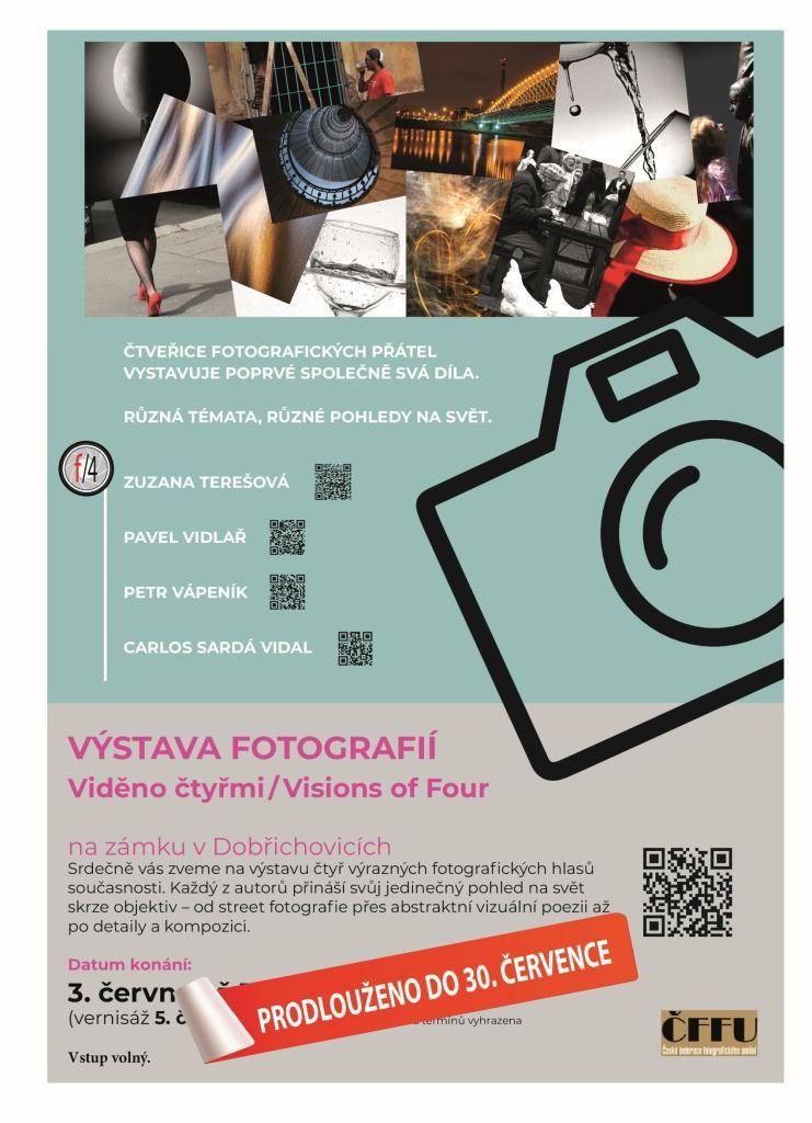 Výstava fotografií PRODLOUŽENA