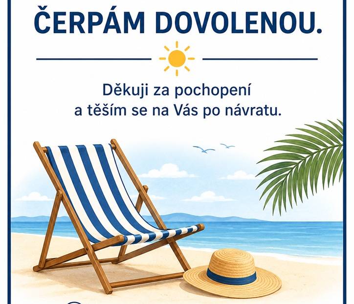 OD 07.07.2026 DO 15.07.2026 BUDE ČERPÁNA V DOPOLEDNÍCH HODINÁCH DOVOLENÁ, PROTO NA OÚ ROCHLOV NEBUDE NIKDO PŘÍTOMEN.   DĚKUJI KÖNIGOVÁ