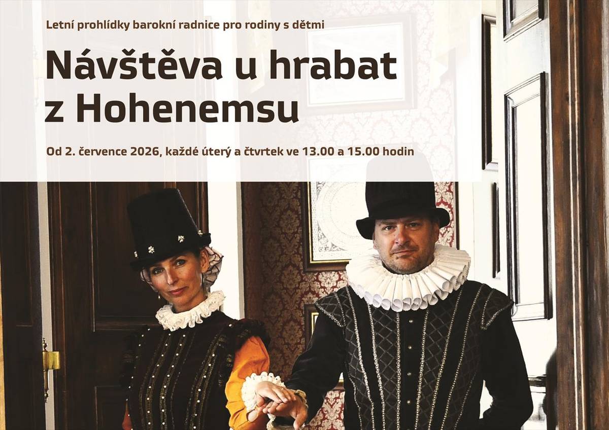 Umíte cestovat časem? Neumíte? Nevadí. V poličské galerii jsou uloženy vzácné sbírky rakouského rodu Hohenemsů a právě skrze obrazy se tu každé léto cestuje časem.     Městské muzeum a galerie Polička zve rodiny s dětmi na zážitkové prohlídky, které návštěvníky přenesou do renesančních časů – konkrétně do ...  (Kultura / Městské muzeum a galerie Polička)