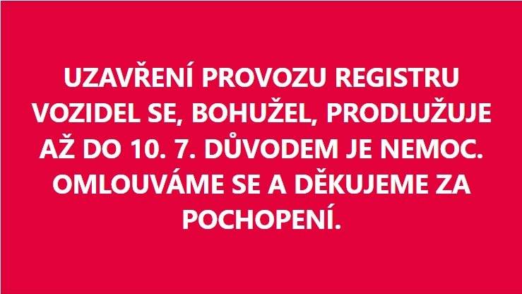 Omlouváme se, ale nemoc neovlivníme. 😔