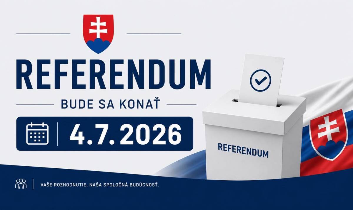 REFERENDUM 2026 - Oznámenie o hlasovaní do prenosnej volebnej urnyVážení občania, oznamujeme Vám, že občan, ktorý sa zo závažných, najmä zdravotných dôvodov, nemôže dostaviť v deň konania referenda do volebnej miestnosti, môže sám alebo prostredníctvom inej osoby požiadať o hlasovanie mimo volebnej miestnosti.O voľbu mimo volebnej miestnosti (do prenosnej volebnej urny) môže volič požiadať osobne alebo prostredníctvom inej osoby:do 03. júla 2026, t. j. do piatka do 13.00 hod. osobne na obecnom úrade alebo telefonicky na čísle 035/6482 121,v deň konania volieb 04. júla 2026, t. j. v sobotu priamo vo volebnej miestnosti členom komisie na tel. č.: 035/6482 121.