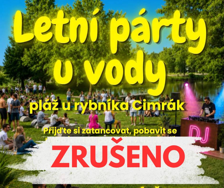 Vzhledem k nepříznivé předpovědi počasí jsme nuceni dnešní akci zrušit. Mrzí nás to a děkujeme všem za pochopení. O případném náhradním termínu vás budeme včas informovat prostřednictvím našich sociálních sítí. Děkujeme za vaši přízeň a těšíme se na setkání při lepším počasí. ❤️