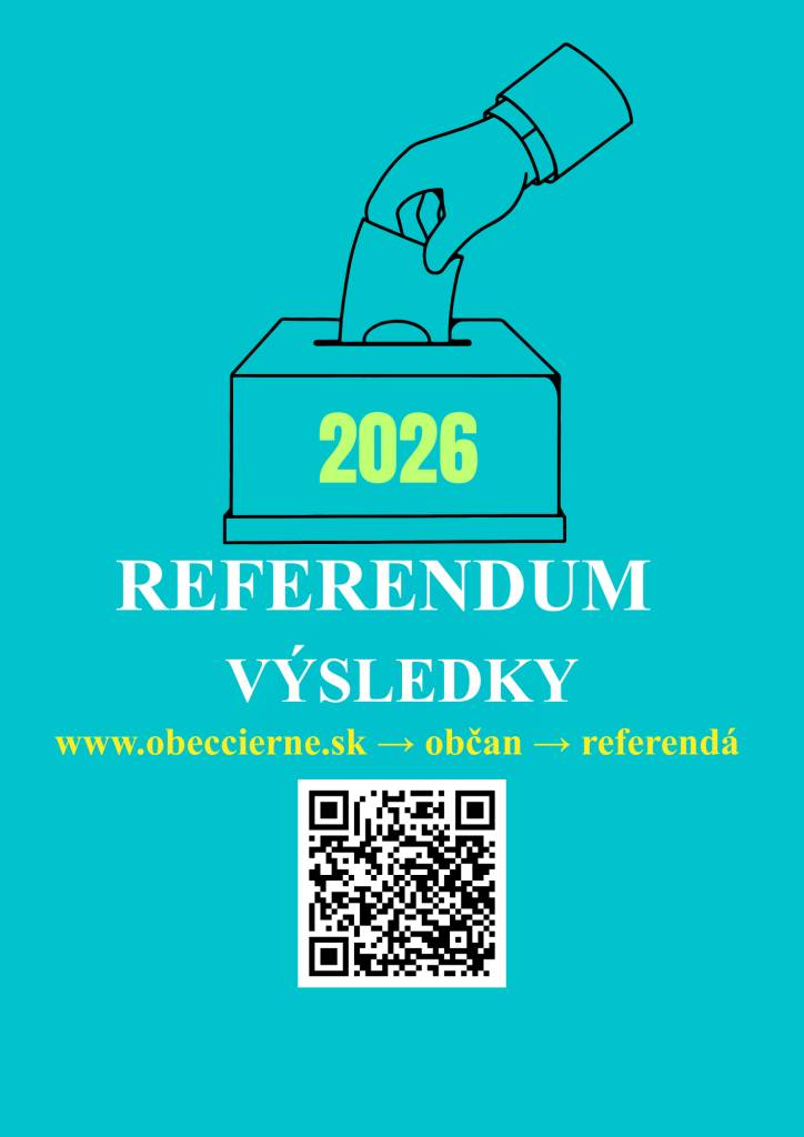 Výsledky referenda v našej obci.