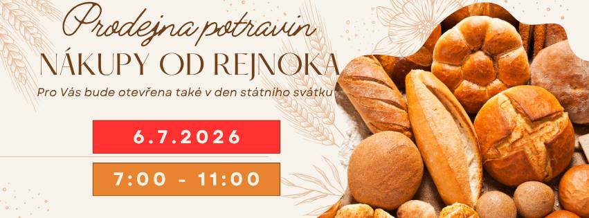 Otevřeno ve státní svátek
