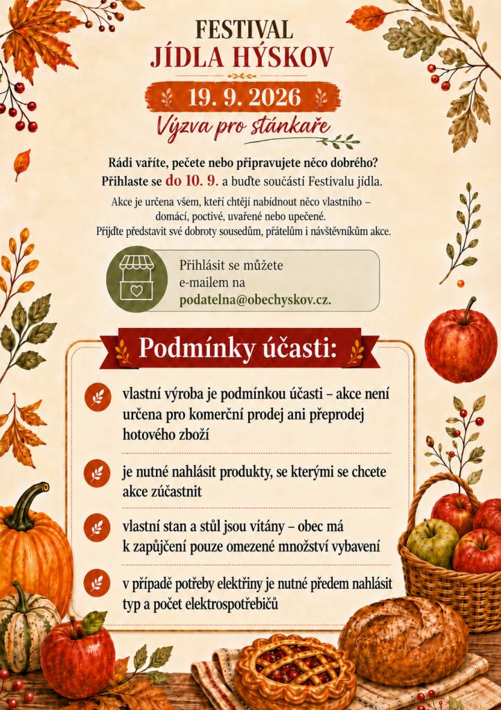 Výzva pro stánkaře