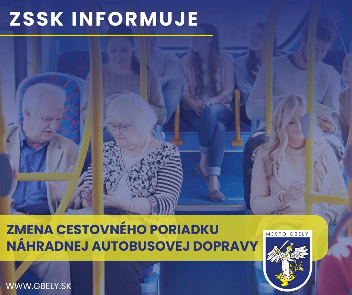 Od pondelka 6. júla 2026 dochádza k zmene cestovného poriadku náhradnej autobusovej dopravy (NAD) na tratiach Kúty – Skalica na Slovensku a Kúty – Brodské.