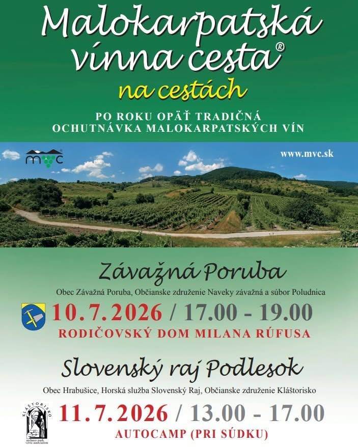 Veľké vína Malých Karpát v Závažnej Porube