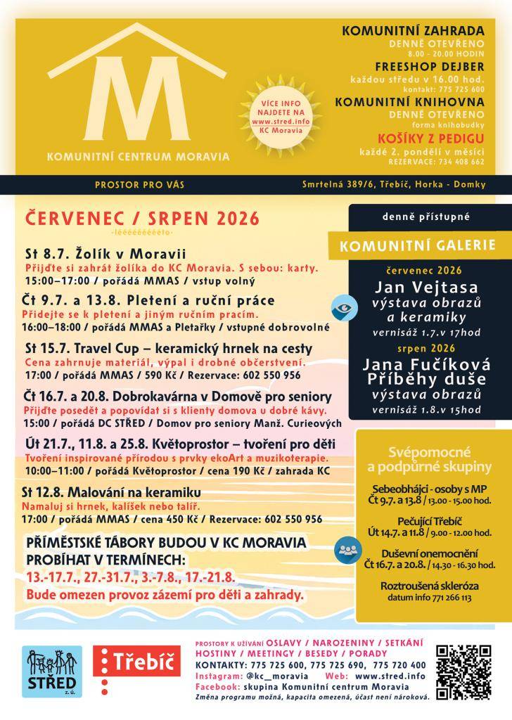 červenec a srpen 2026