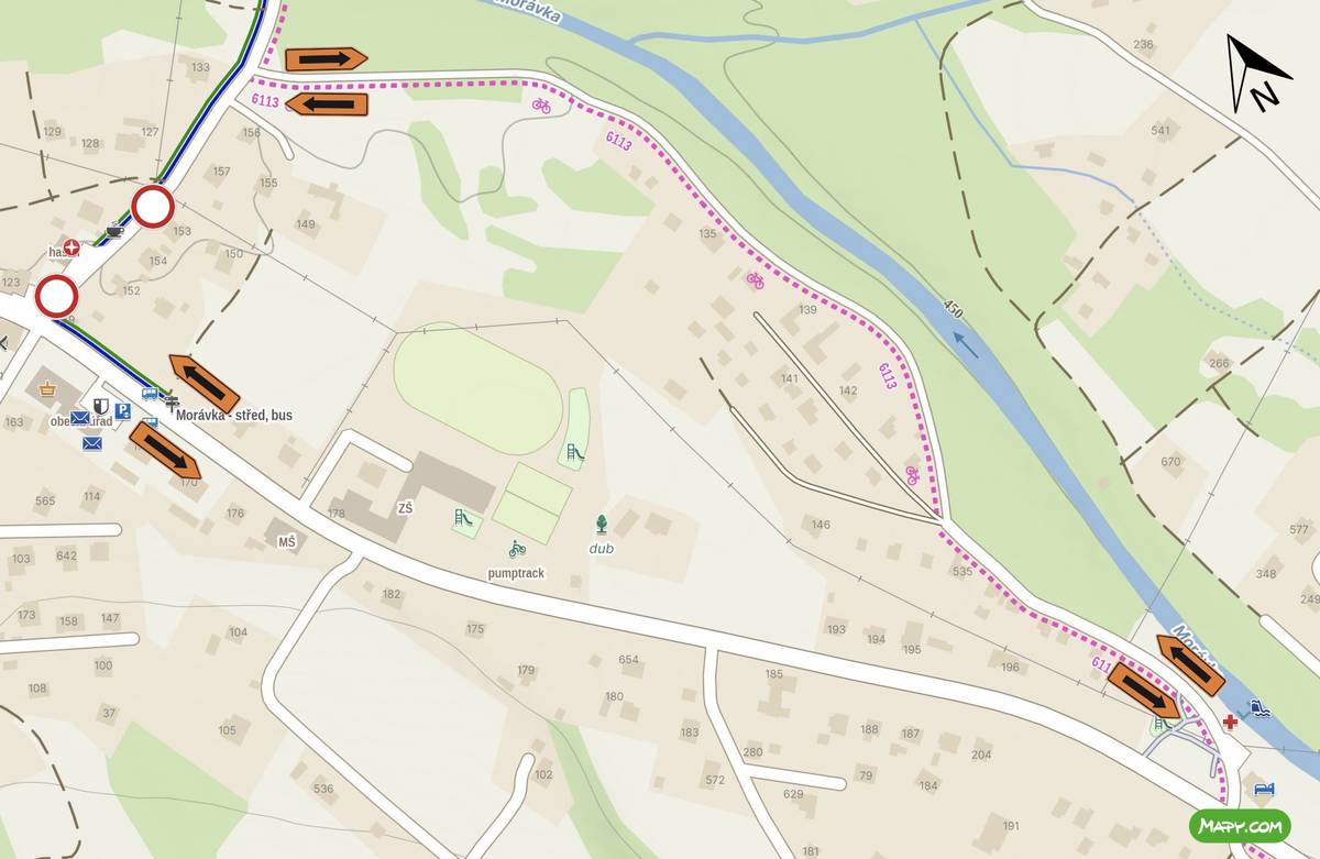 Ve čtvrtek 2.7.2026 a v úterý 7.7.2026 vždy od 7:00 do 12:00 bude silnice u hasičské zbrojnice z důvodu stavebních prací pro průjezd uzavřena. Dodržujte prosím dopravní značení. Děkujeme.
