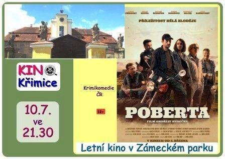 V pátek 10.7.2026 promítáme českou krimikomedii "POBERTA"