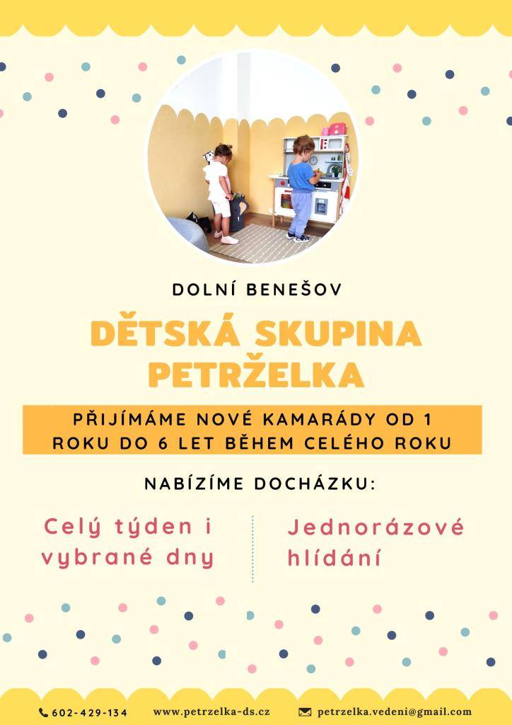 Informace pro rodiče dětí