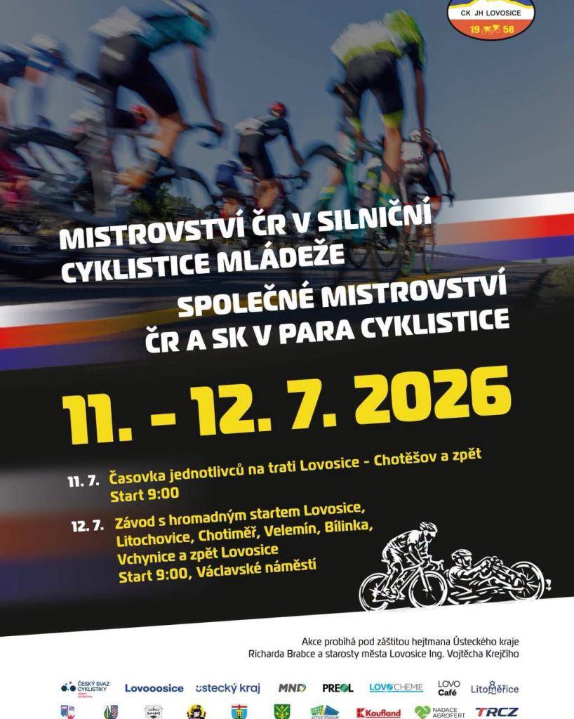 Závody přinesou dočasná dopravní omezení. Řidiče proto prosíme o trpělivost, zvýšenou opatrnost a sledování dopravního značení.