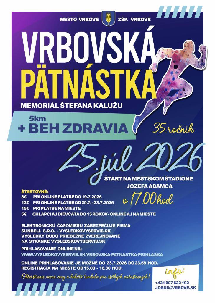 25.07.2026  Vrbové