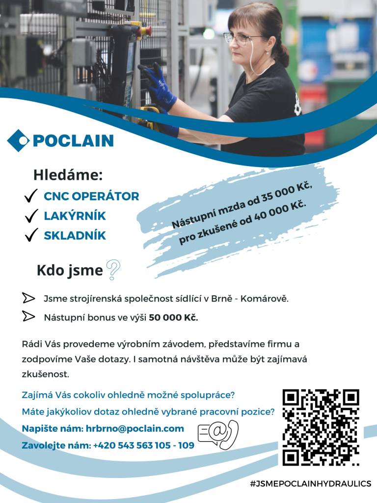 Poclain Brno - Komárov  tel. 543 563 105