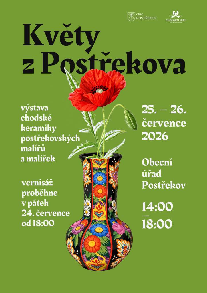 V naší obci se připravuje výstava věnovaná tvorbě postřekovských malířek a malířů chodské keramiky.