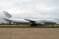 Původní podoba nového letadla Air Force One z doby, kdy ještě sloužilo katarské královské rodině
