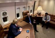 Interiér předchozího letadla Air Force One (VC-25A)