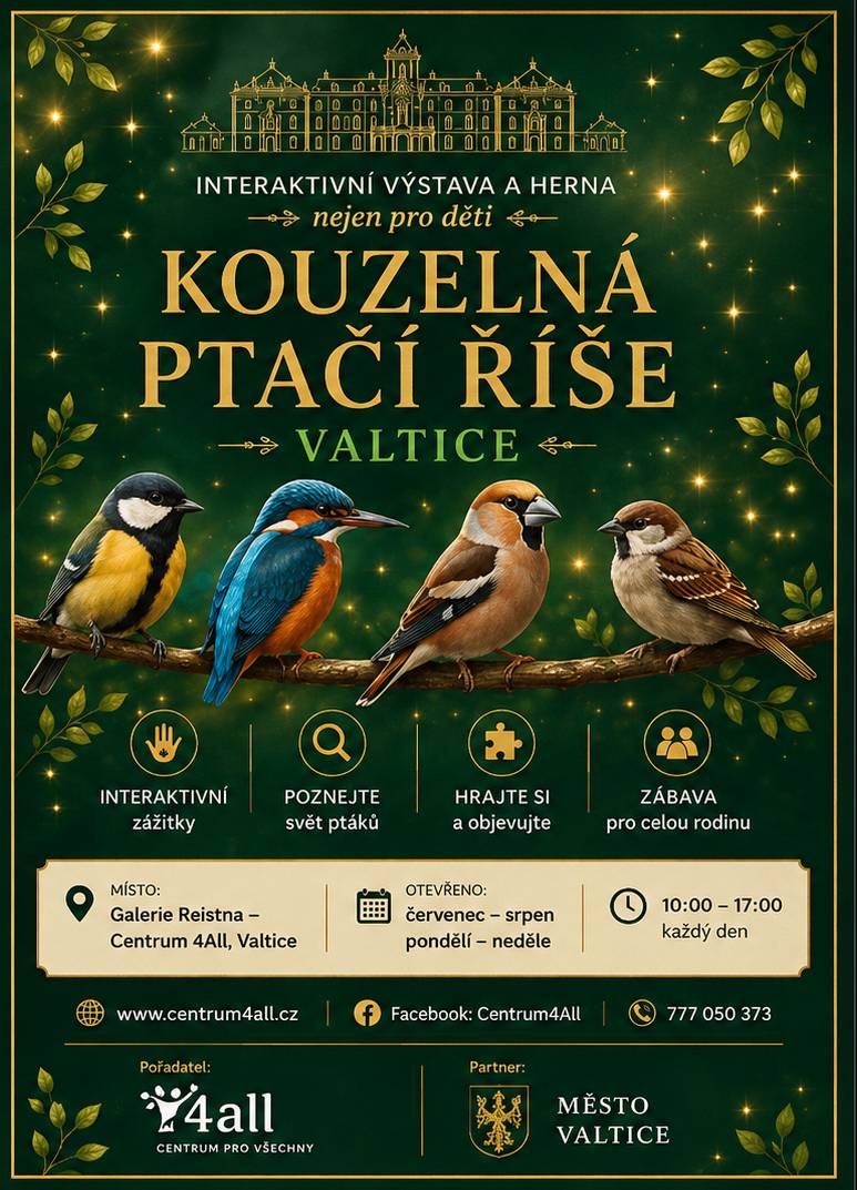 Poznej fascinující svět ptáků všemi smysly. 🦜 Čeká tě interaktivní výstava plná her a zajímavostí a jedinečný let ptačím očima. 🦉