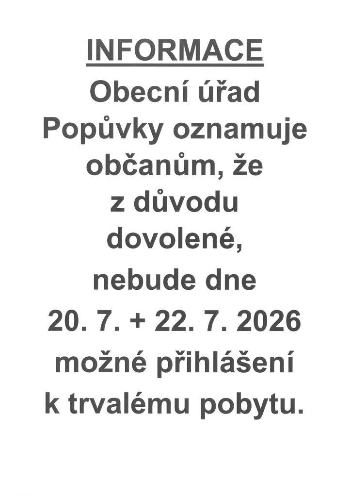 Změna úředních hodi