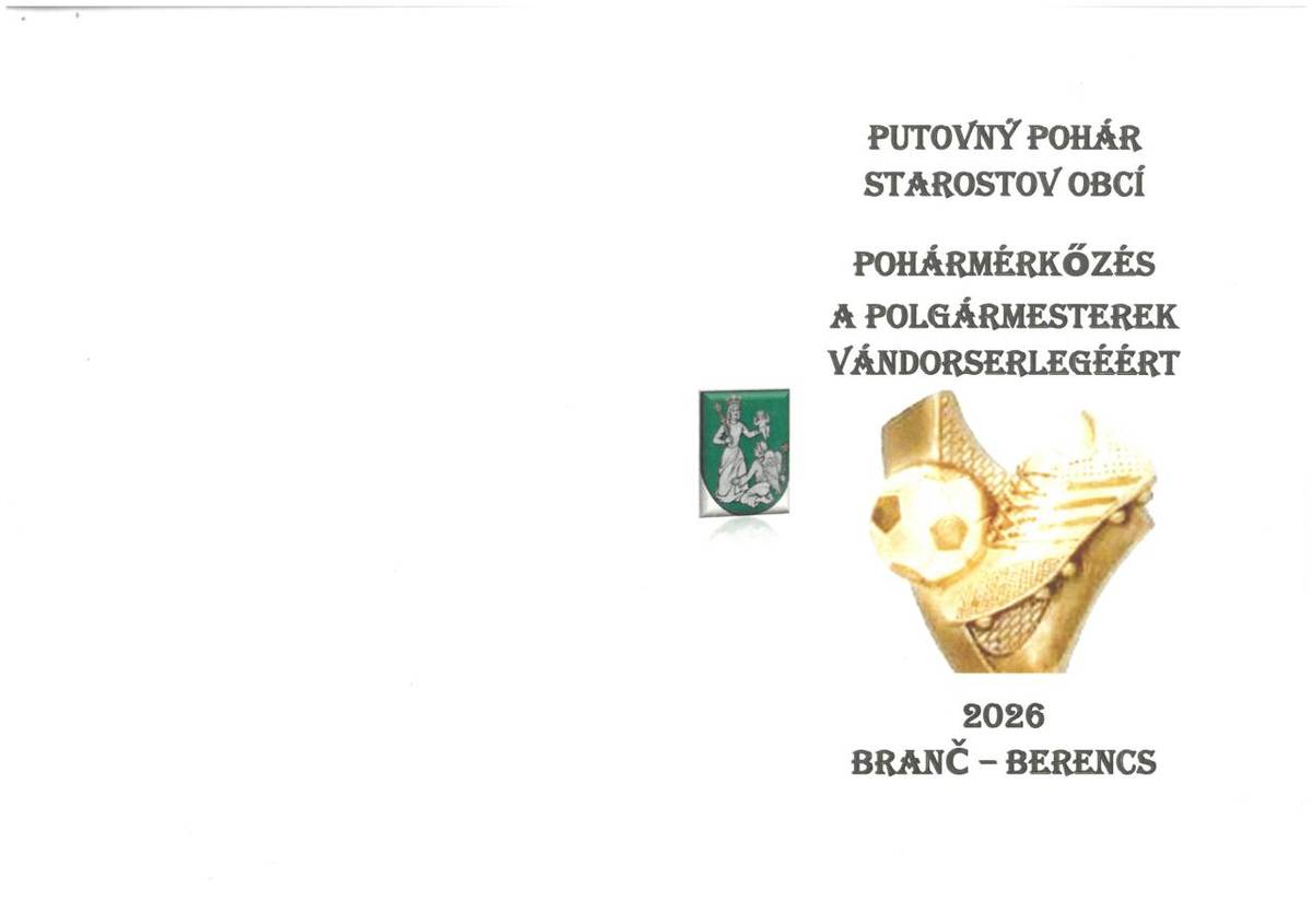 pozvánka Obce a FC Čechynce- a község és az FC Csehi meghívója