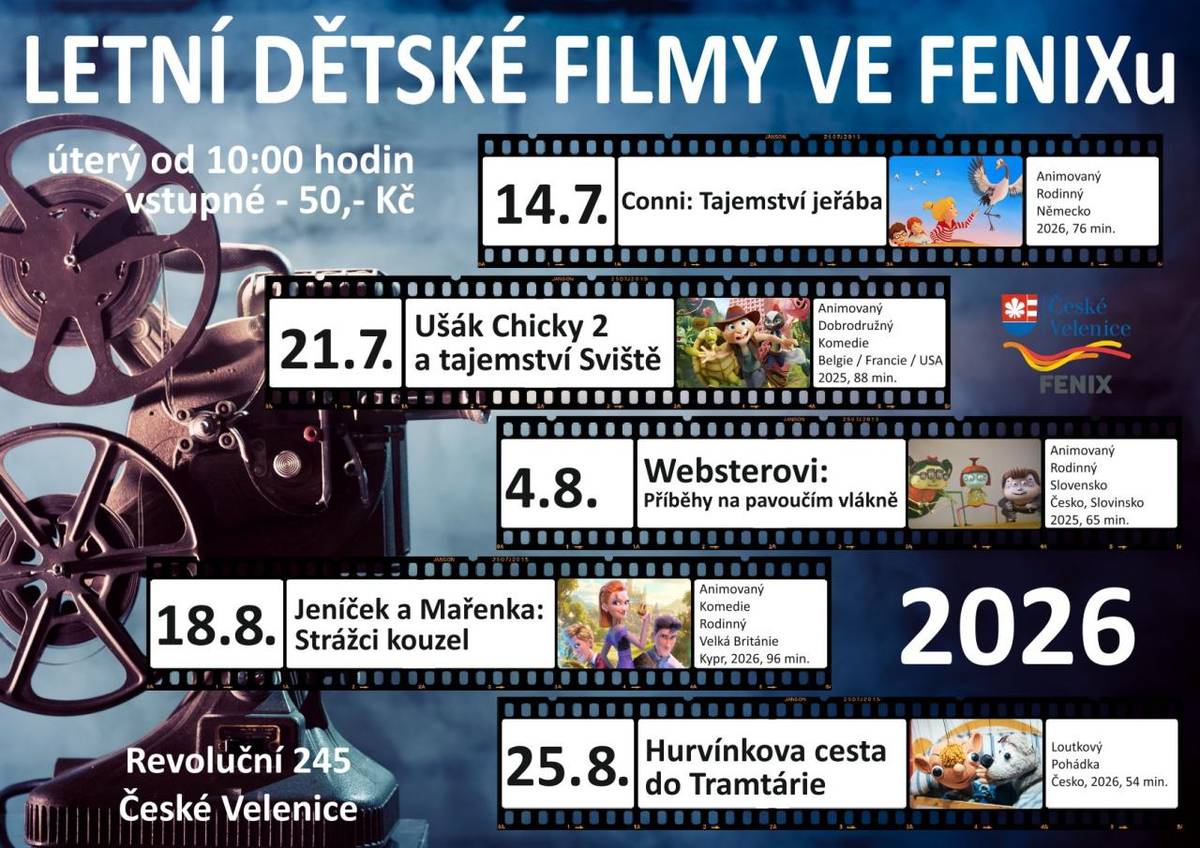 Téměř každé úterý od 10:00 hodin ve Fenixu
