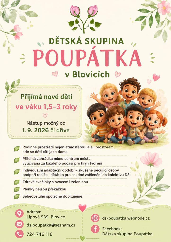 Dětská skupina v Blovicich