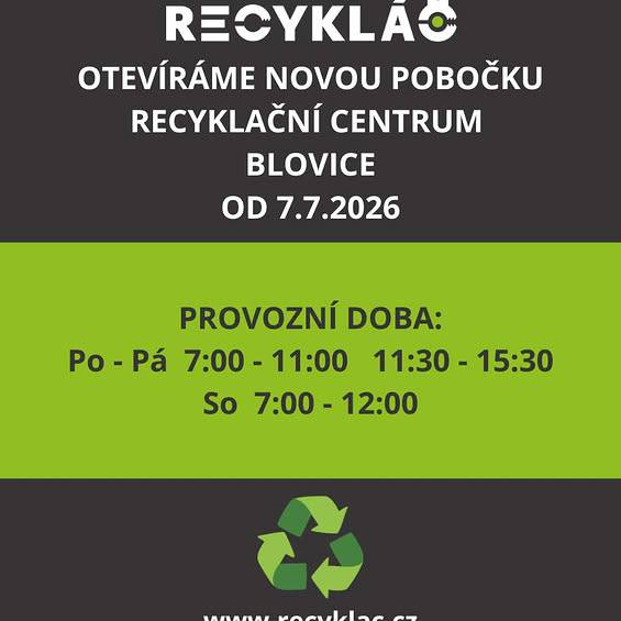 Novinka v Blovicích!