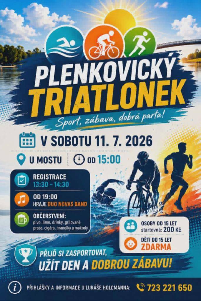 V sobotu 11. července 2026 se v obci uskuteční akce, která potěší všechny návštěvníky.