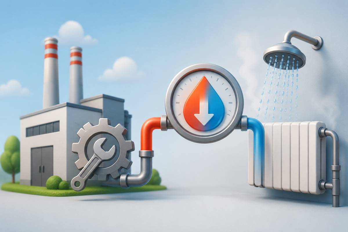 Společnost ZT energy s.r.o., dodavatel tepla, informuje odběratele, že z důvodu plánované letní údržby centrální kotelny na sídlišti bude v období od 14. do 21. července 2026 docházet ke snížení teploty dodávané teplé vody. Prosíme odběratele o pochopení a omlouváme se za případné komplikace spojené s touto nezbytnou údržbou. Kontaktní osoby v případě potřeby:  Jiří Orság – 608 748 782 Svatopluk Nezval – 603 147 932  Děkujeme za pochopení. ZT energy s.r.o. dodavatel tepla