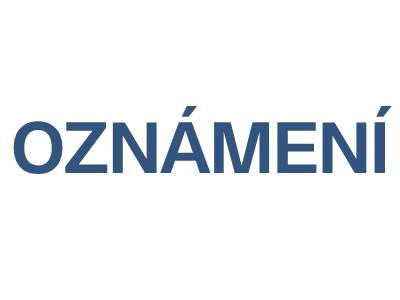 Dovolujeme si vás informovat, že dnes 13. 7. 2026 budou Evidence obyvatel a Czech POINT z provozních důvodů uzavřeny.