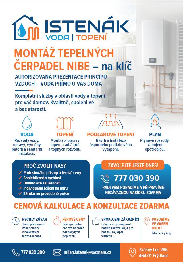 Kompletní služby v oblasti vody a topení pro váš domov. Kvalitně, spolehlivě a bez starostí.