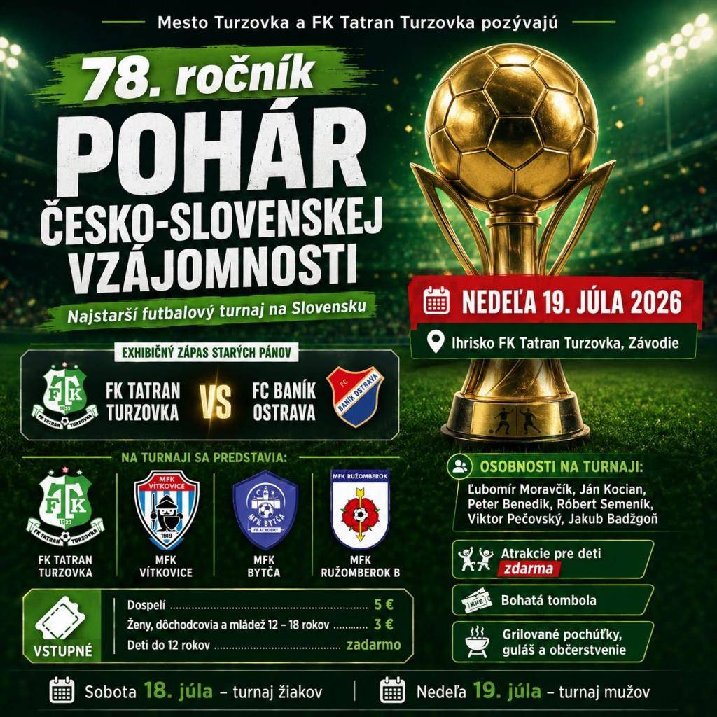 78. ročník najstaršieho futbalového turnaja na Slovensku