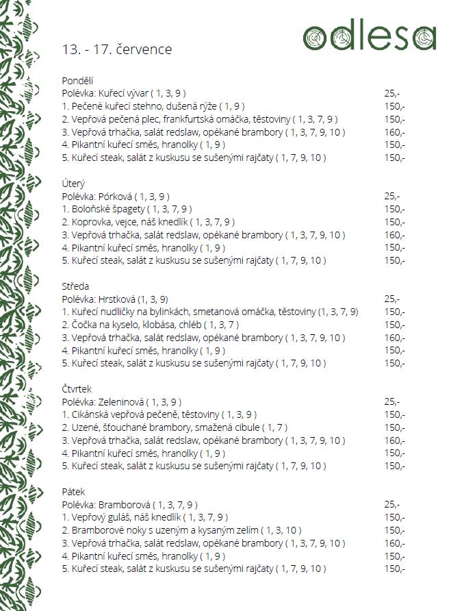 Vážení a milí spoluobčané, Pivovarská restaurace vás zve na polední menu. Pro stálé hosty má Pivovarská restaurace zvýhodněnou nabídku. Mrkněte do přílohy zprávy :)