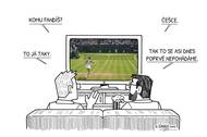 Vtipy s Nadhledem: Nejklidnější finále Wimbledonu v historii