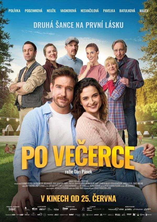 Kino Klub Zubří vás zve do letního kina na český film: Po večerce 📍 Fotbalové hřiště Zubří* 🗓️ 15. 7. 2026 | 21:30 🎟️ Vstupné: dobrovolné Romantický, komedie, rodinný Česko, 2026, 107 min  Režie: Dan Pánek Hrají:  Vladimír Polívka, Eva Podzimková, Václav Neužil, Hana Vagnerová, Ondřej Pavelka, Dana Batulková, Max Dolanský, Stanislav Majer, Petra Nesvačilová Těšíme se na vás! *V případě deště se film bude promítat v původním čase v Klubu Zubří.