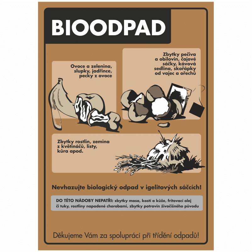 Informace o sběru bioodpadu